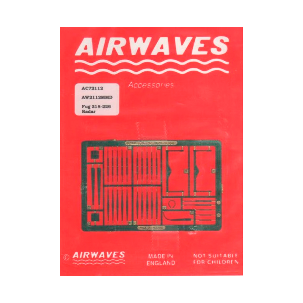 Airwaves 1/72 FuG 218-226 Radar for Me 262 (Hasegawa)
