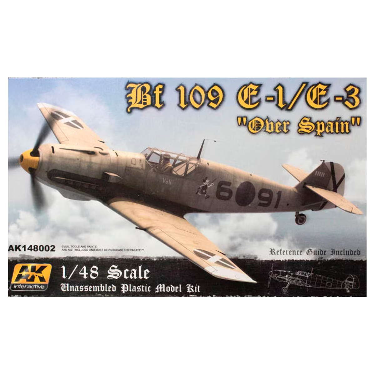 1/48 Bf 109 E-1/E-3 Over Spain