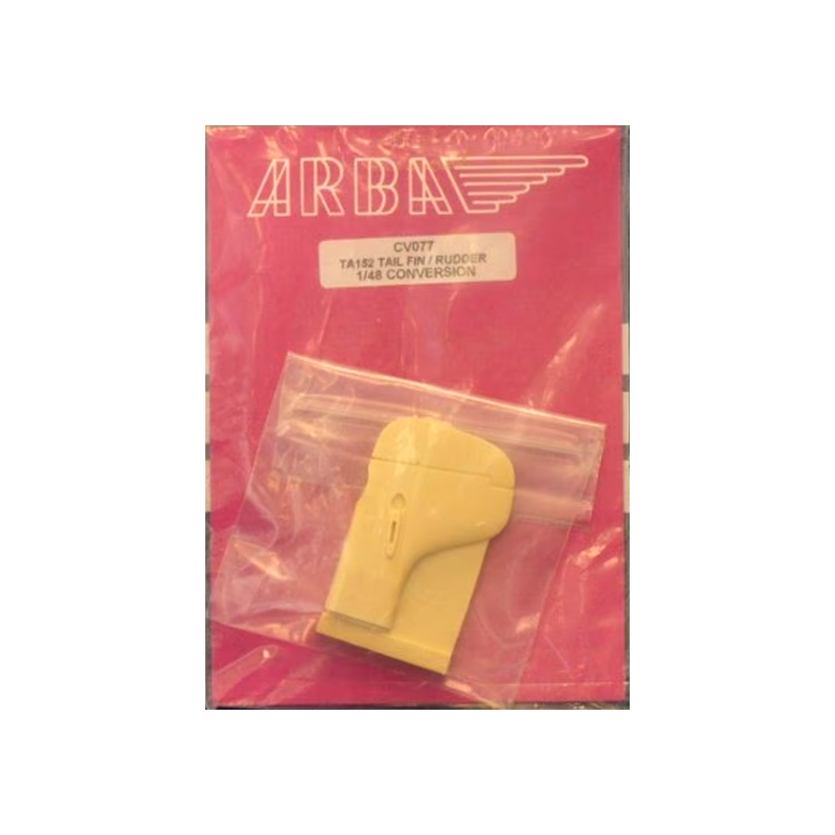 Arba 1/48 Ta152 Tail Fin/Rudder Conversion