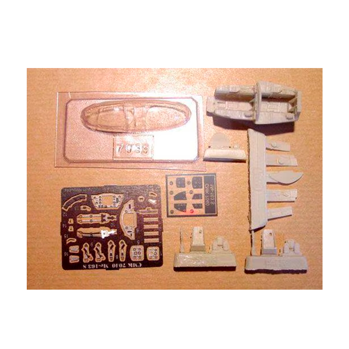 CMK 1/72 Me 163S Interior set for Academy