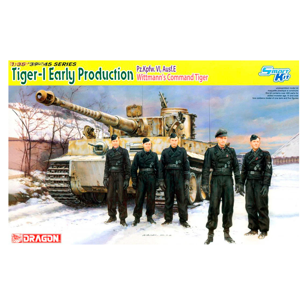 1/35 Pz.Kpfw. VI Ausf. E Sd.Kfz. 181 Tiger I Early Production, Wittmann’s Command Tiger