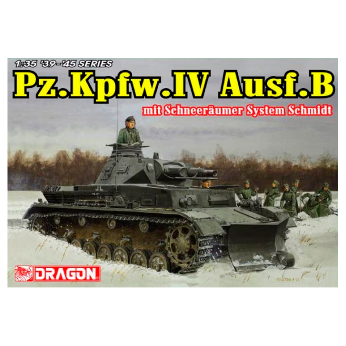 1/35 Pz.Kpfw. IV Ausf. B mit Schneeräumer System Schmidt