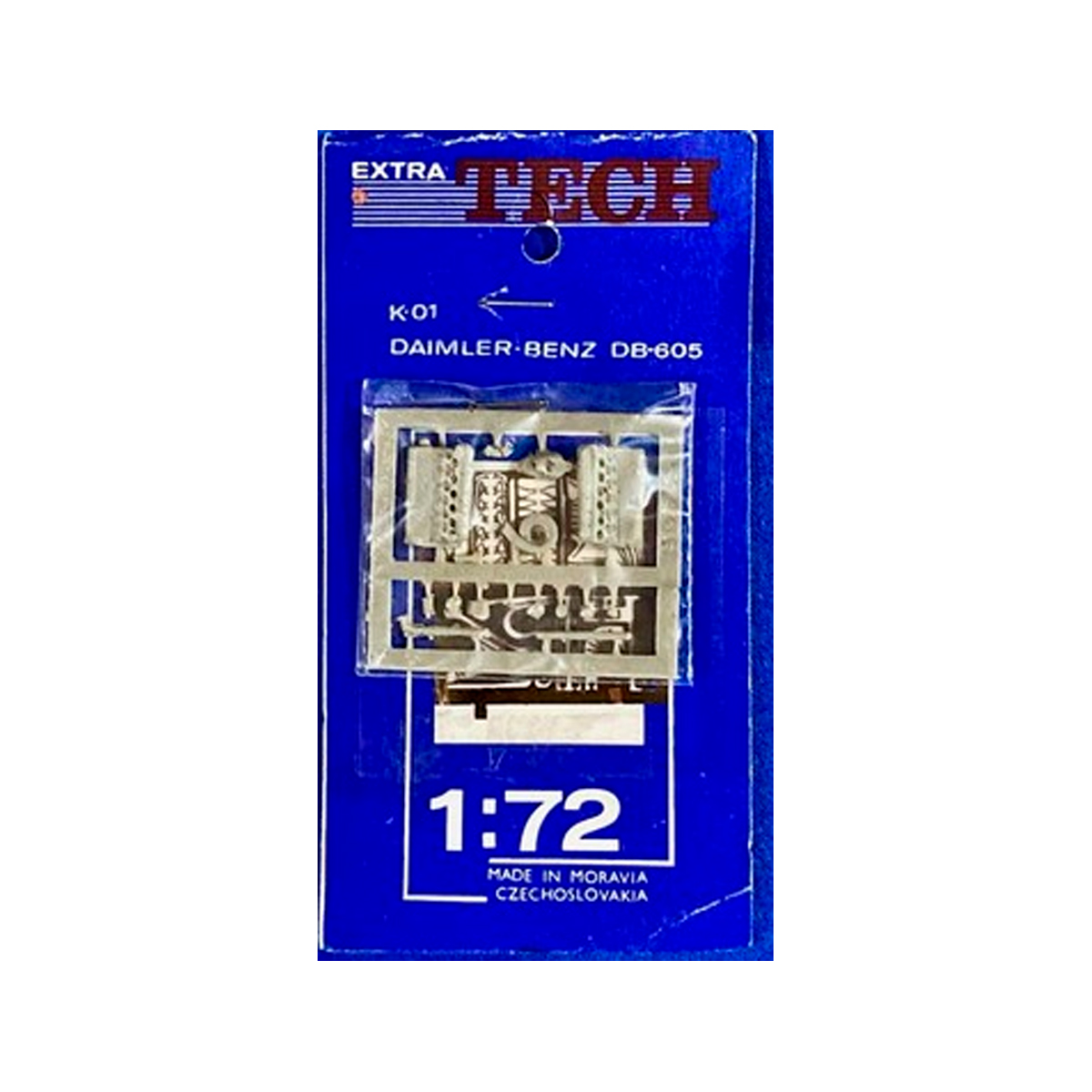 Extra Tech (K01) 1/72 German Daimler-Benz DB-605 Aircraft Engine