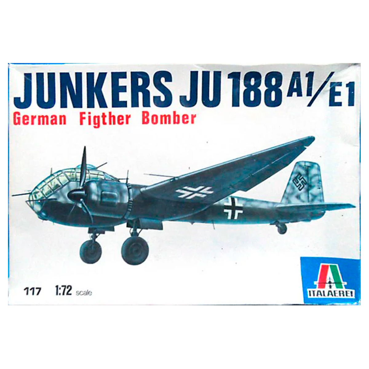 1/72 Junkers Ju 188 A1/E1 German Figther Bomber
