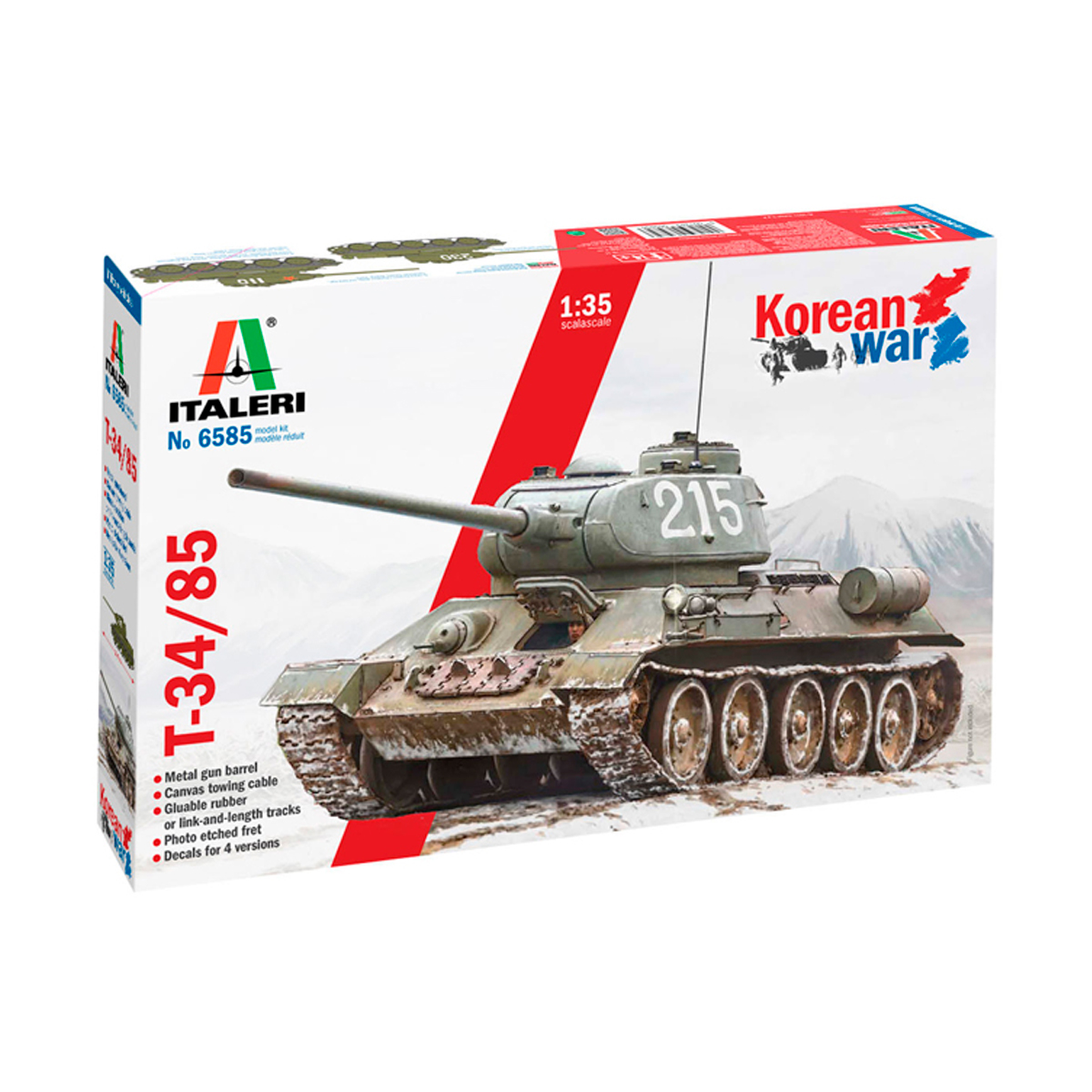 1/35 T 34/85 Korean War