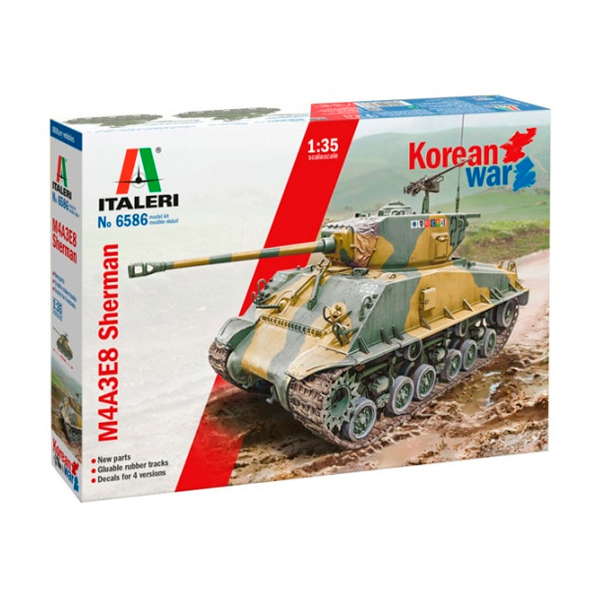 1/35 M4A3E8 Sherman Korean War
