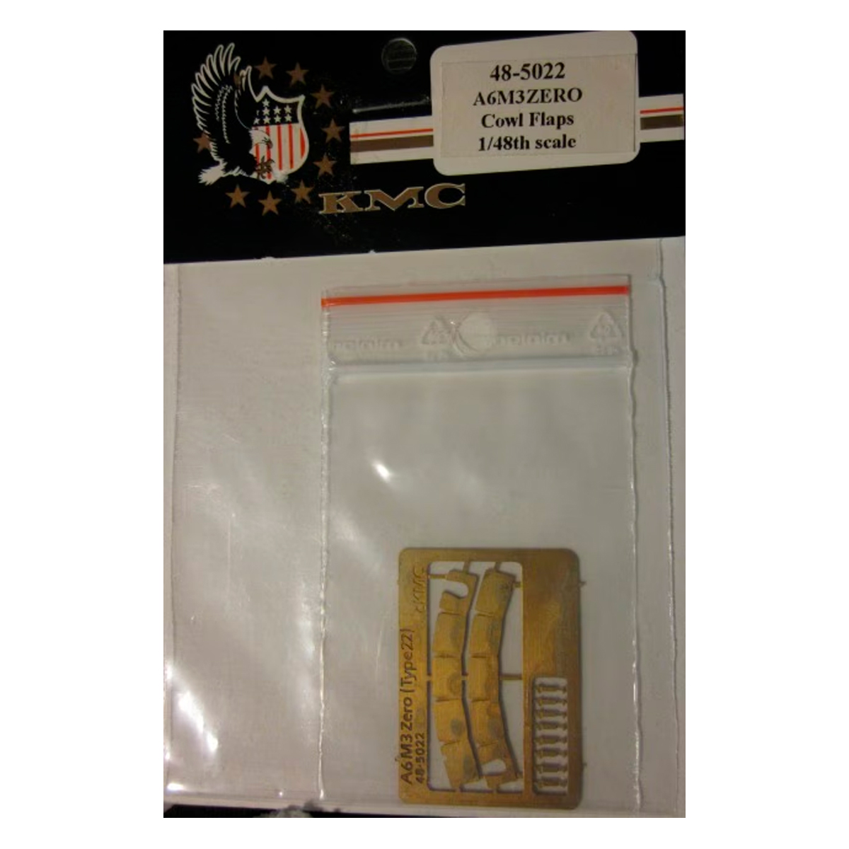 KMC 1/48 A6M3 Zero Cowl Flaps