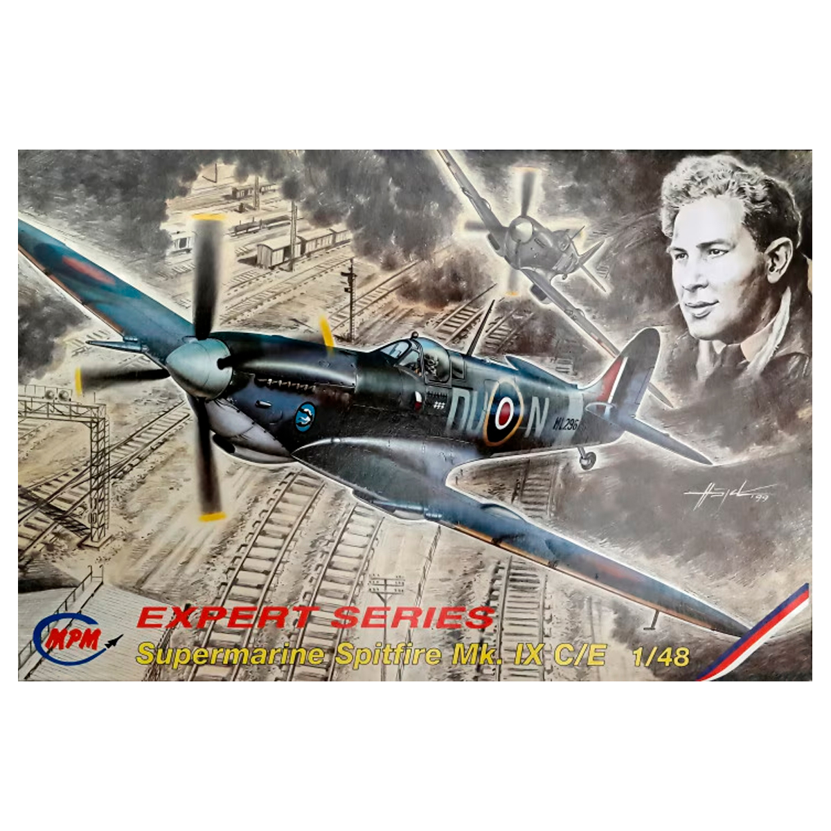 1/48 Supermarine Spitfire Mk.IX C/E Expert Series