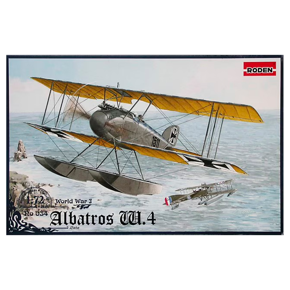 1/72 Albatros W.4 Late