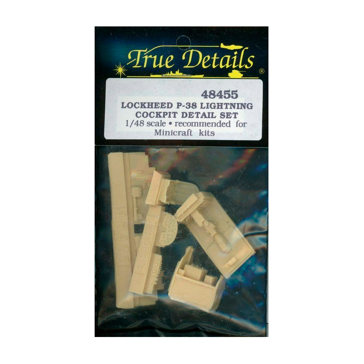 True Details 1/48 P-38 Cockpit Set