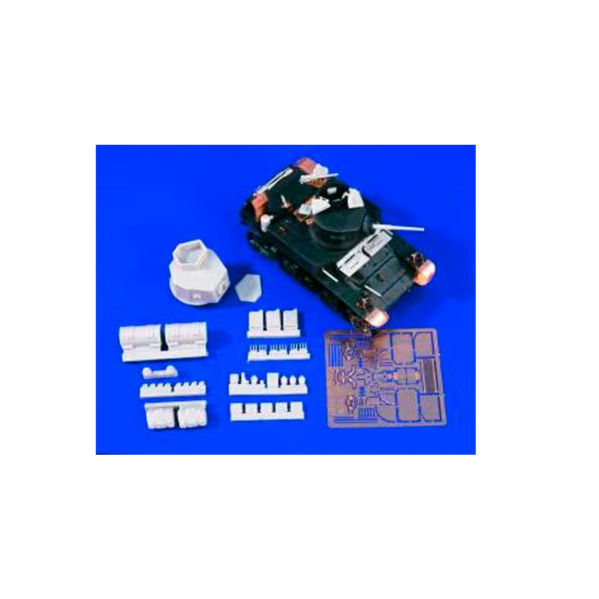 Verlinden Productions 1/35 M3 Stuart Detail Set + early welded turret