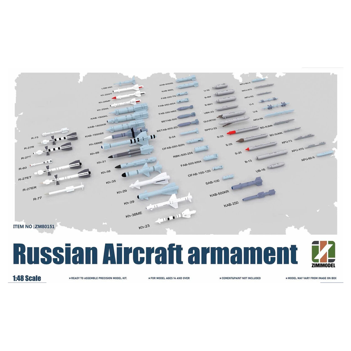 1/48 Russian Aircraft Armament