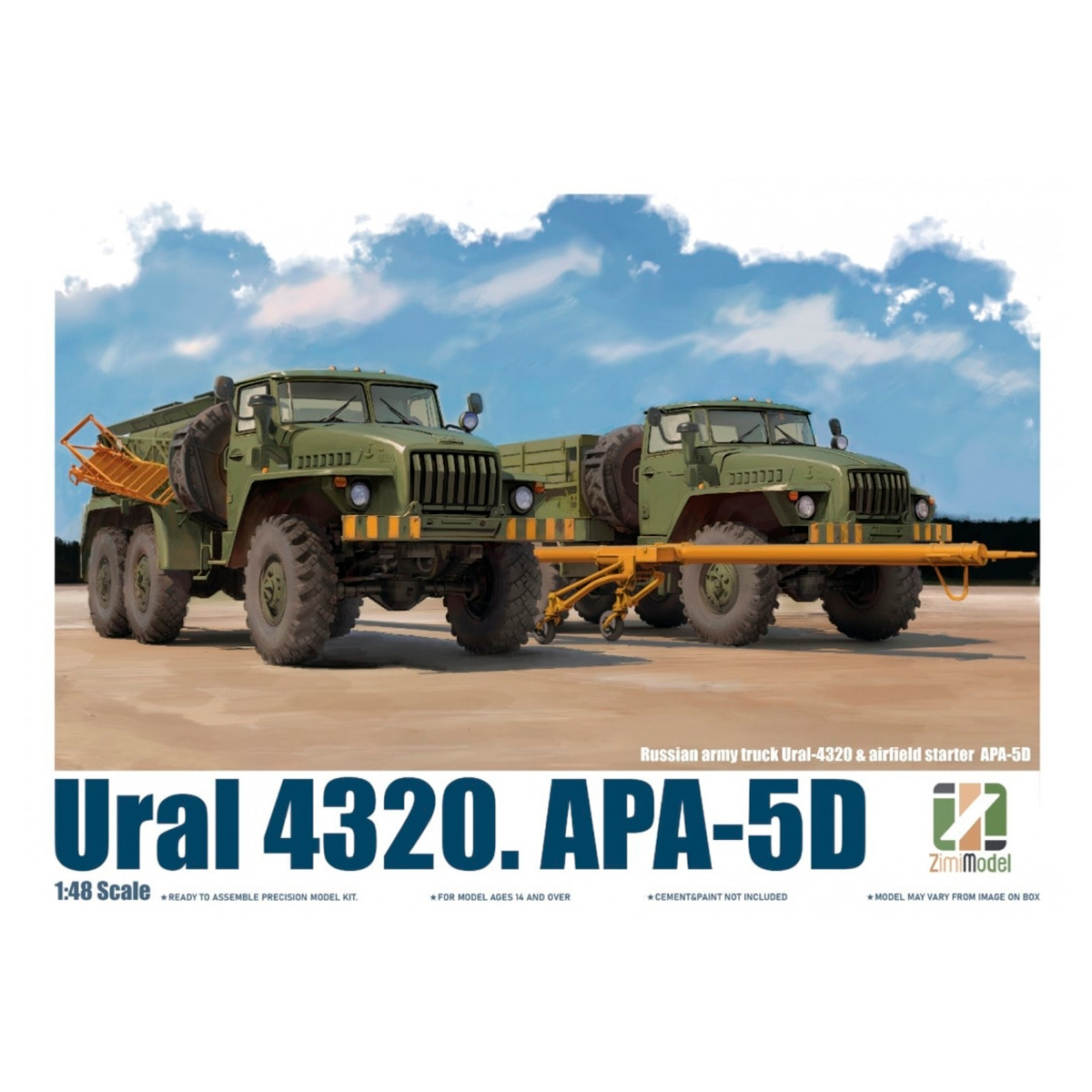 1/48 Ural 4320. APA-5D