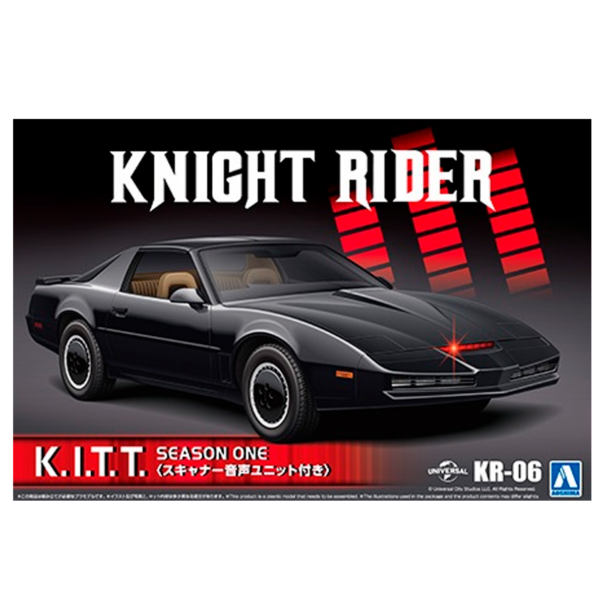 1/24 Knight Rider 2000 K.I.T.T. – Season One KR-06