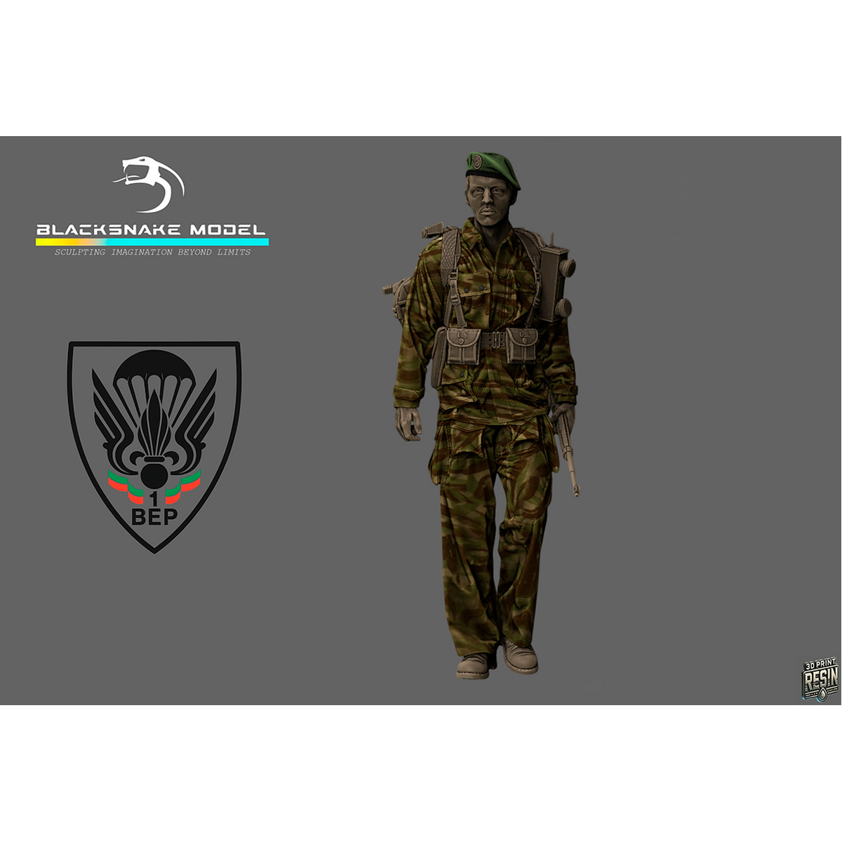 Paratrooper of the 1st BEP, Group Leader 1/35