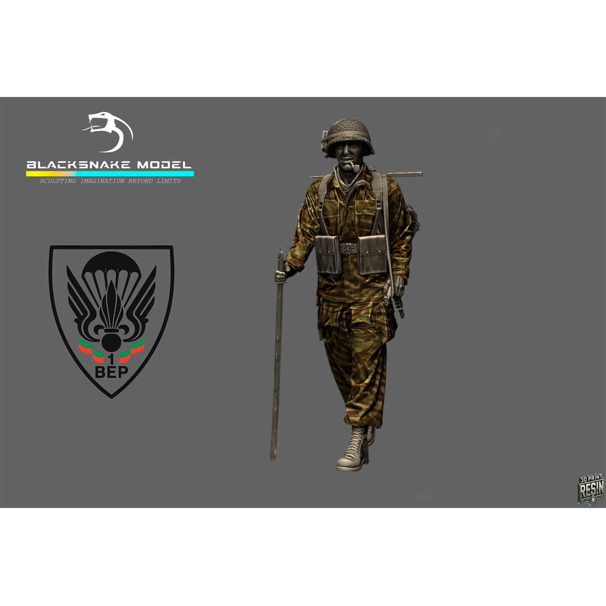 Paratrooper of the 1st BEP (06) 1/35