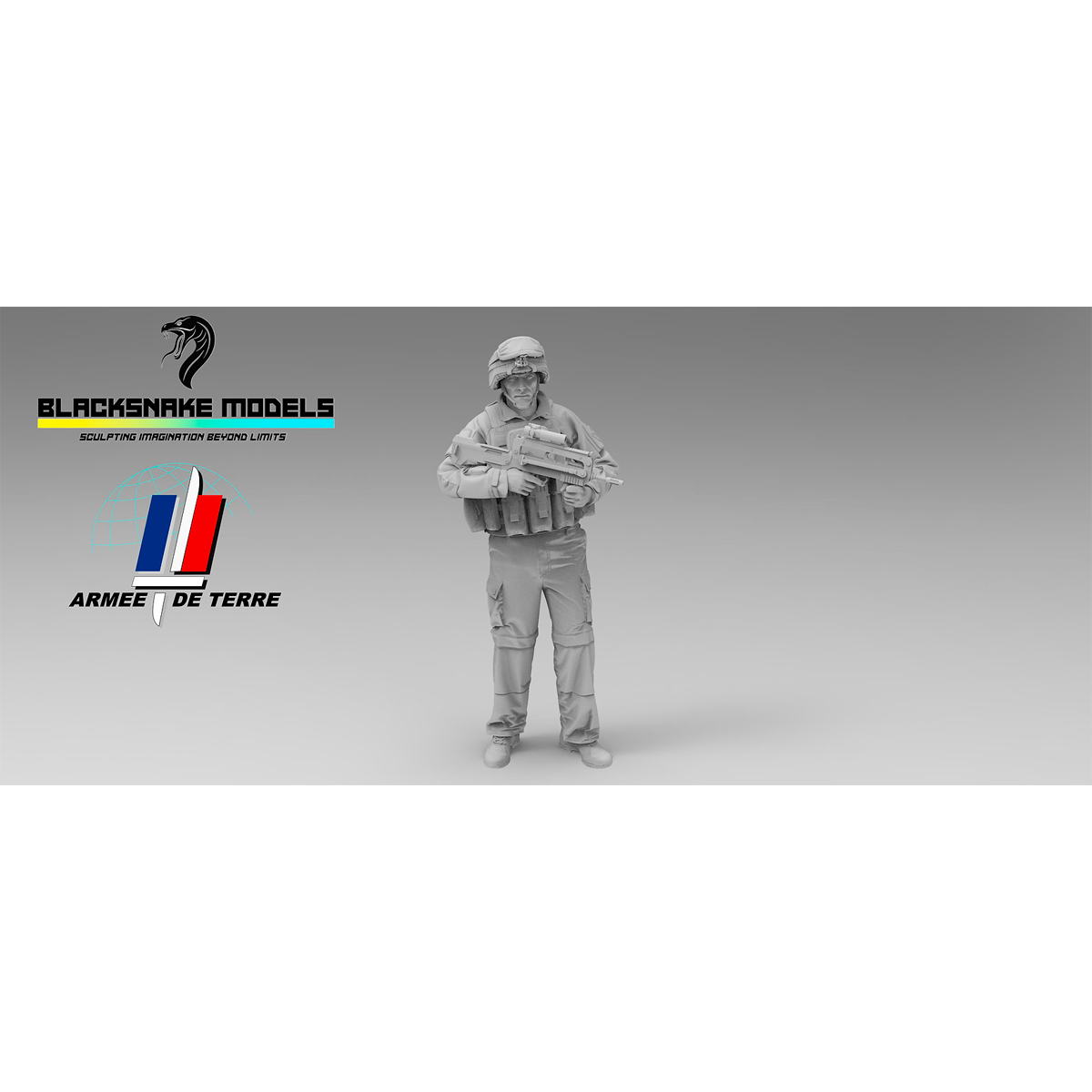 French Engineer Soldier in Afghanistan 03 1/35