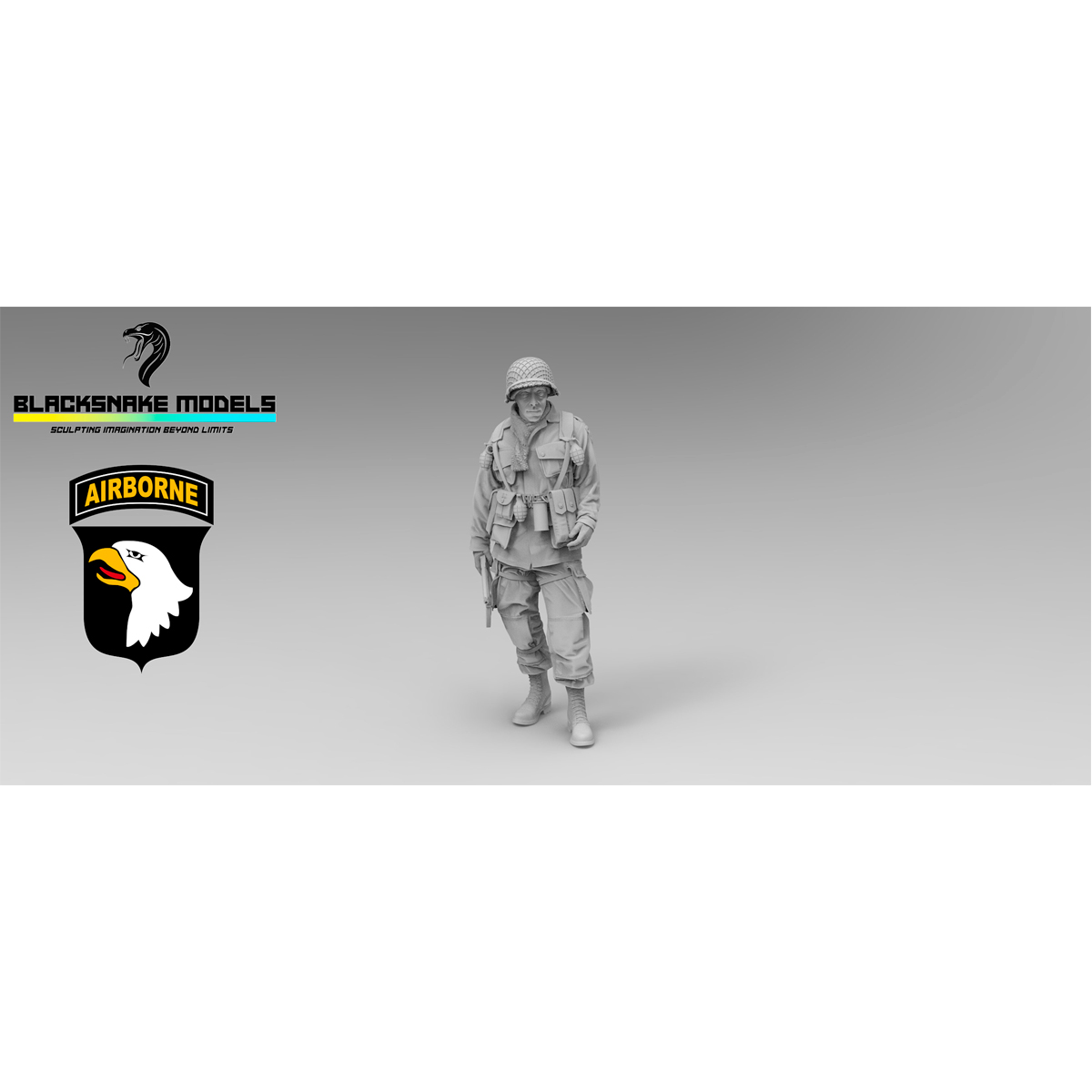 US 101st Airborne Soldier 22 1/35