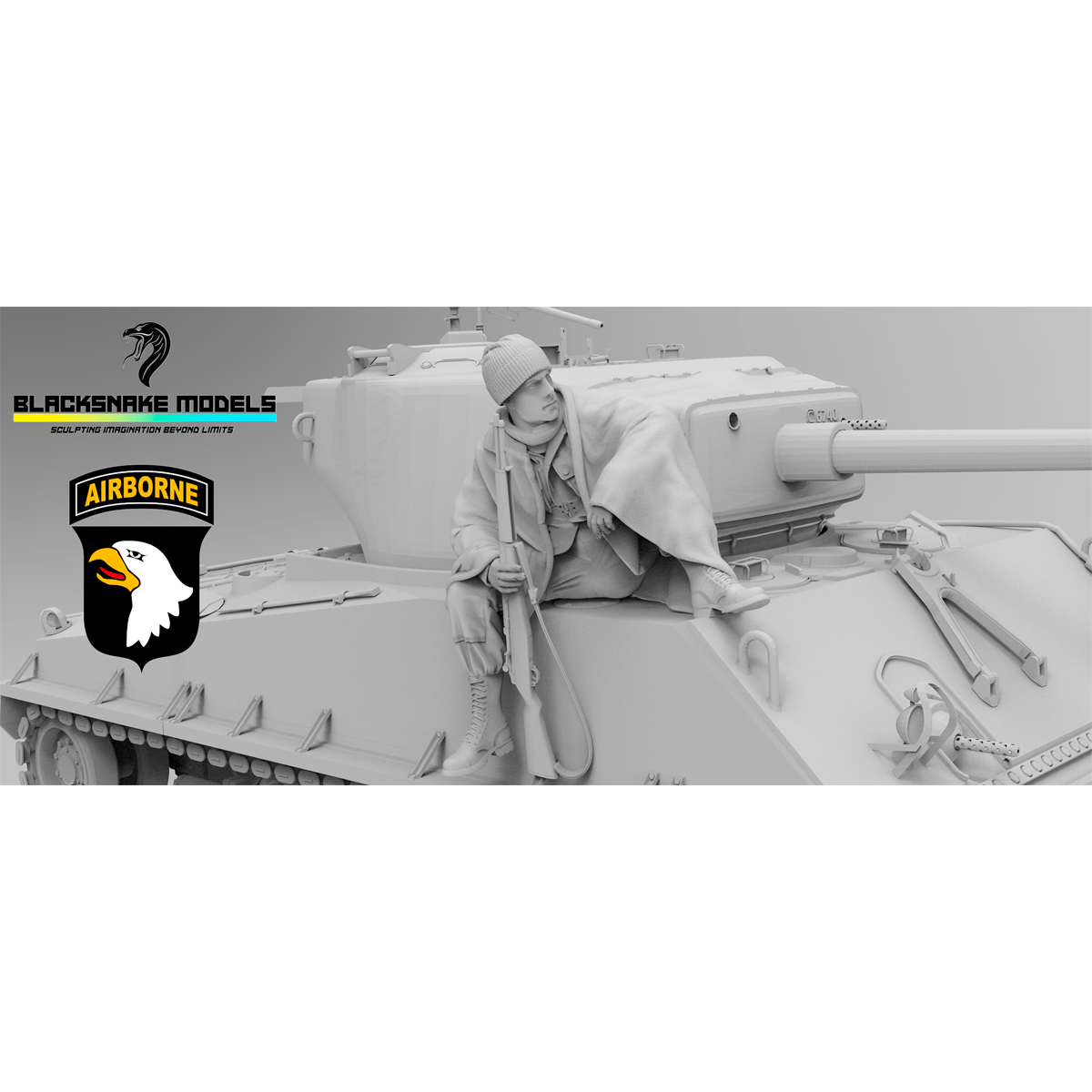 US 101st Airborne Soldier 29 1/35