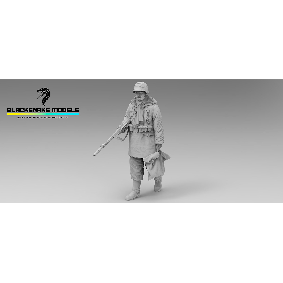 Infantryman «Totenkopf» in «Grenadier» winter uniform (Eastern Front) 1/35