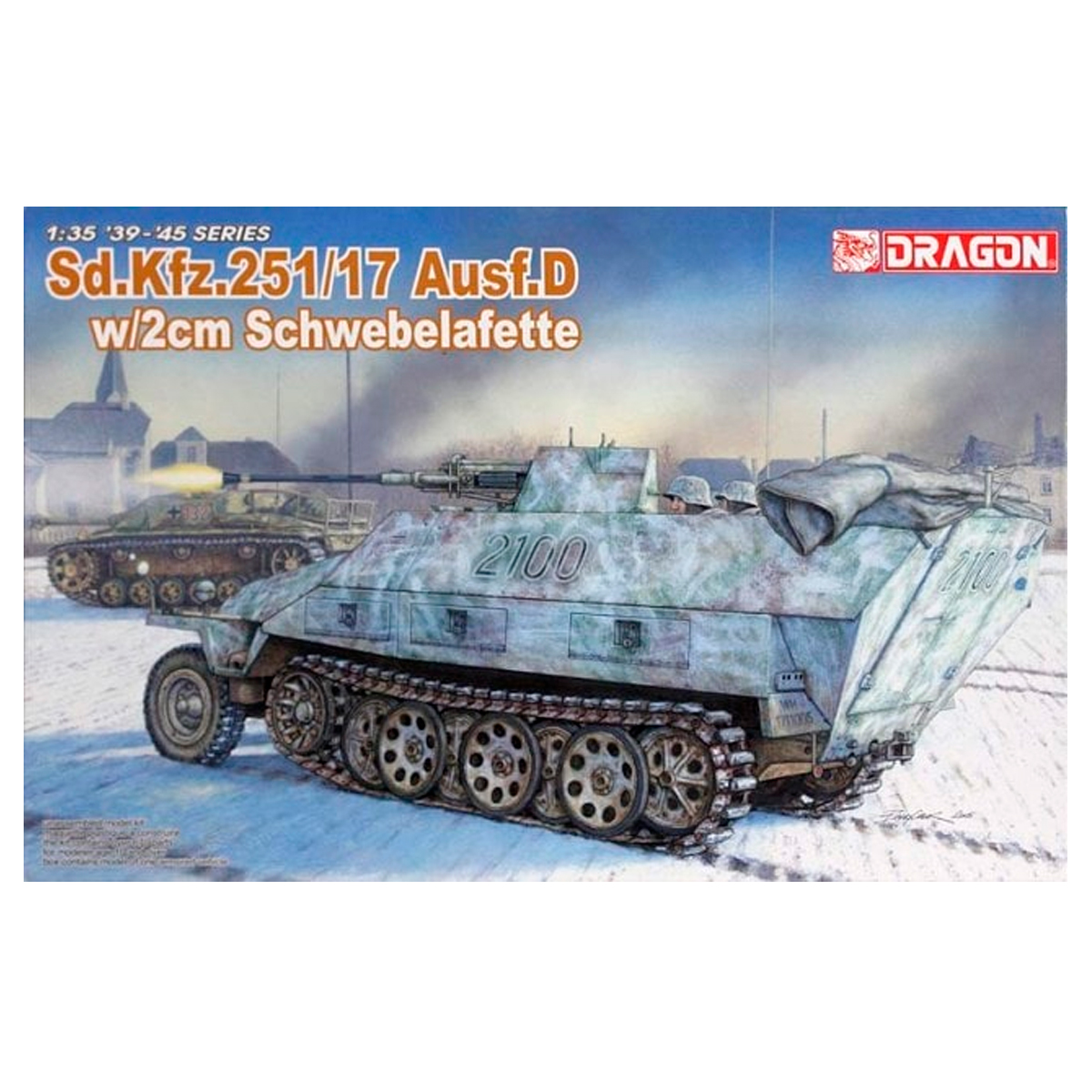 1/35 Sd.Kfz. 251/17 Ausf. D w/2cm Schwebelafette