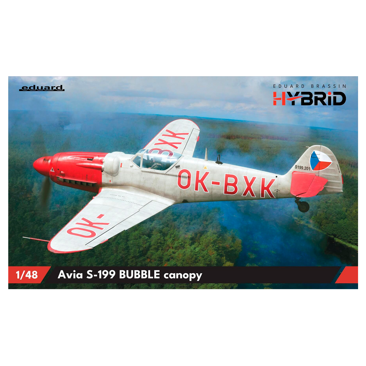 1/48 Avia S-199 bubble canopy