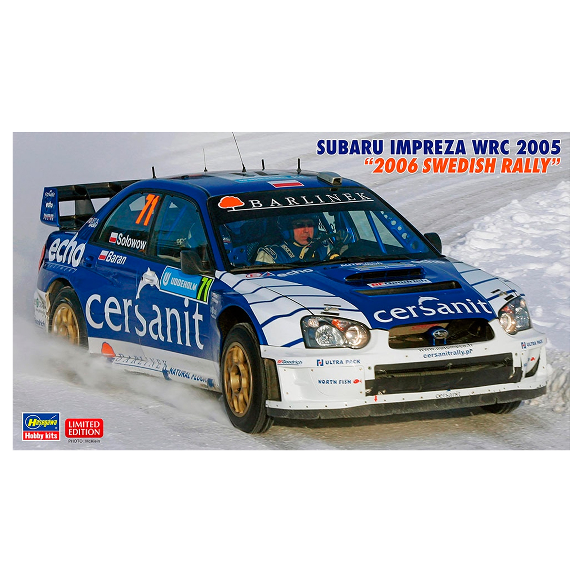 1/24 Subaru Impreza WRC 2005 Rally Suecia 2006