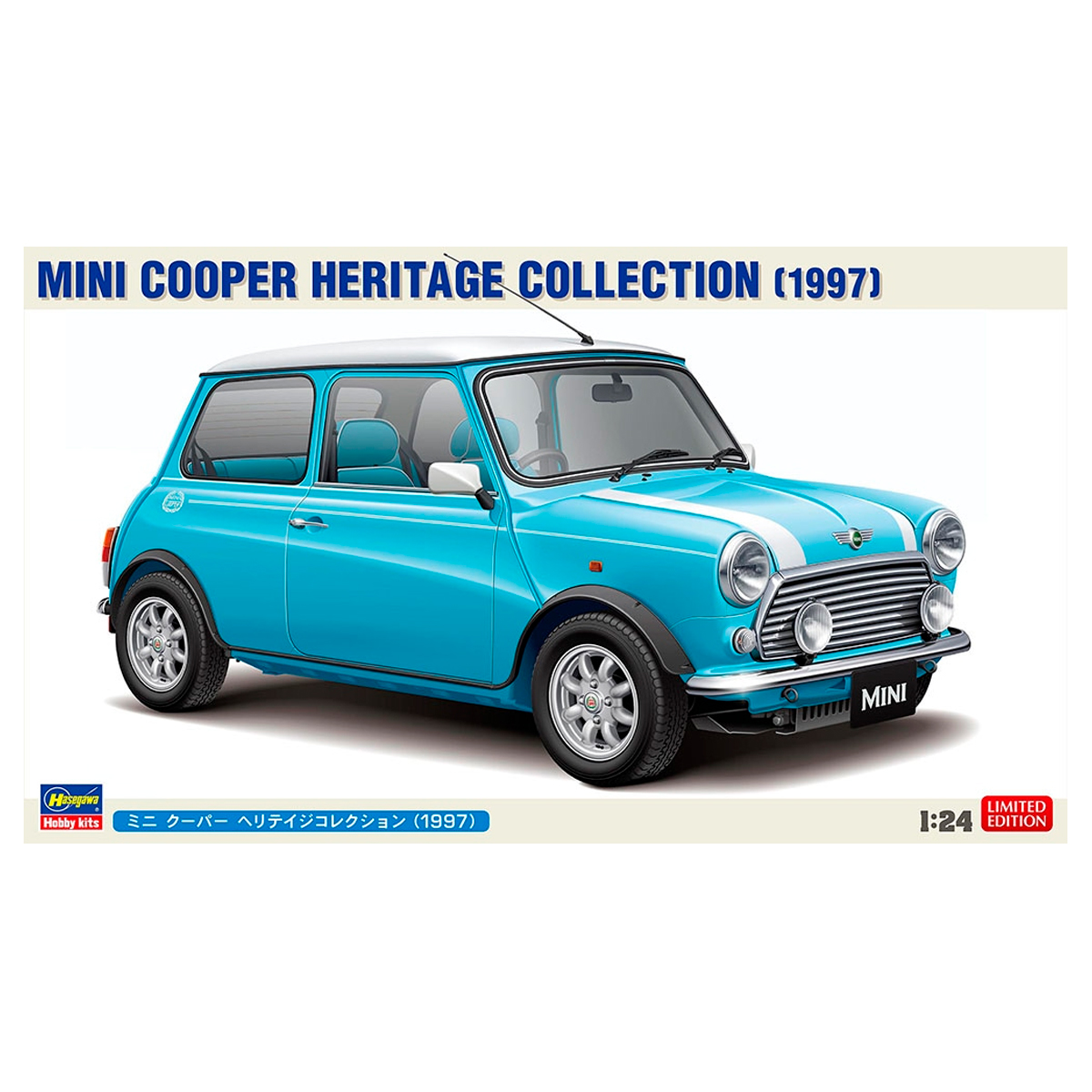 1/24 Mini Cooper Heritage collection