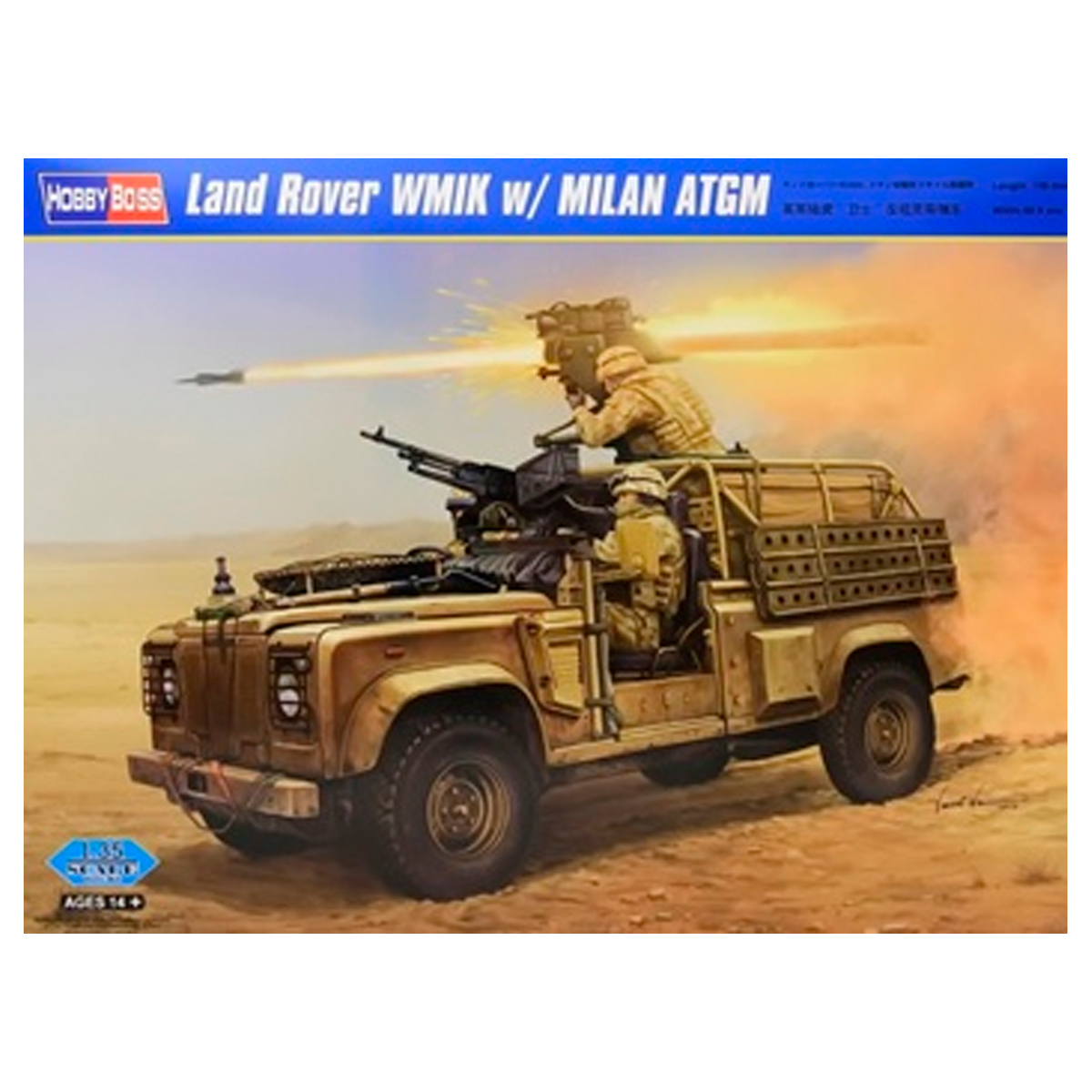 1/35 Land Rover WMIK w/MILAN ATGM