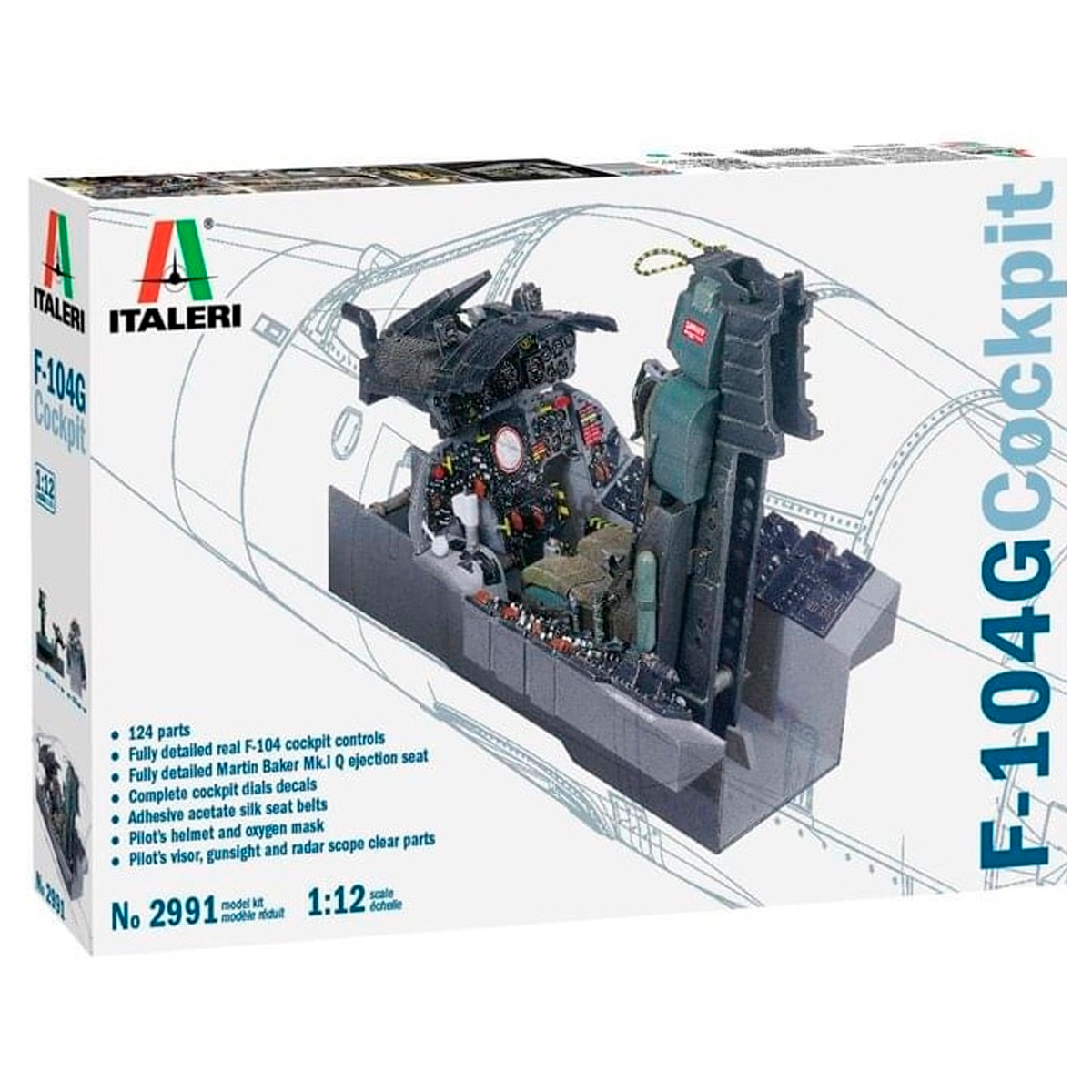 1/12 F-104 G Starfighter Cockpit