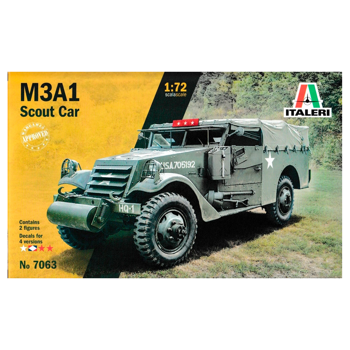1/72 M3A1 Scout Car
