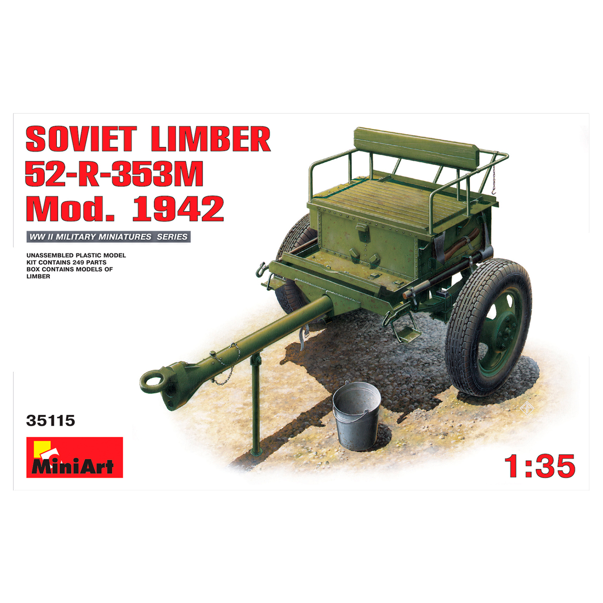 1/35 Soviet Limber 52-R-353M Mod.1942