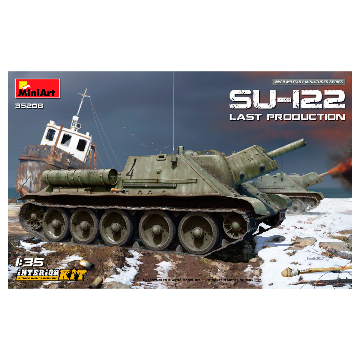 1/35 SU-122 (Last Production) Interior Kit