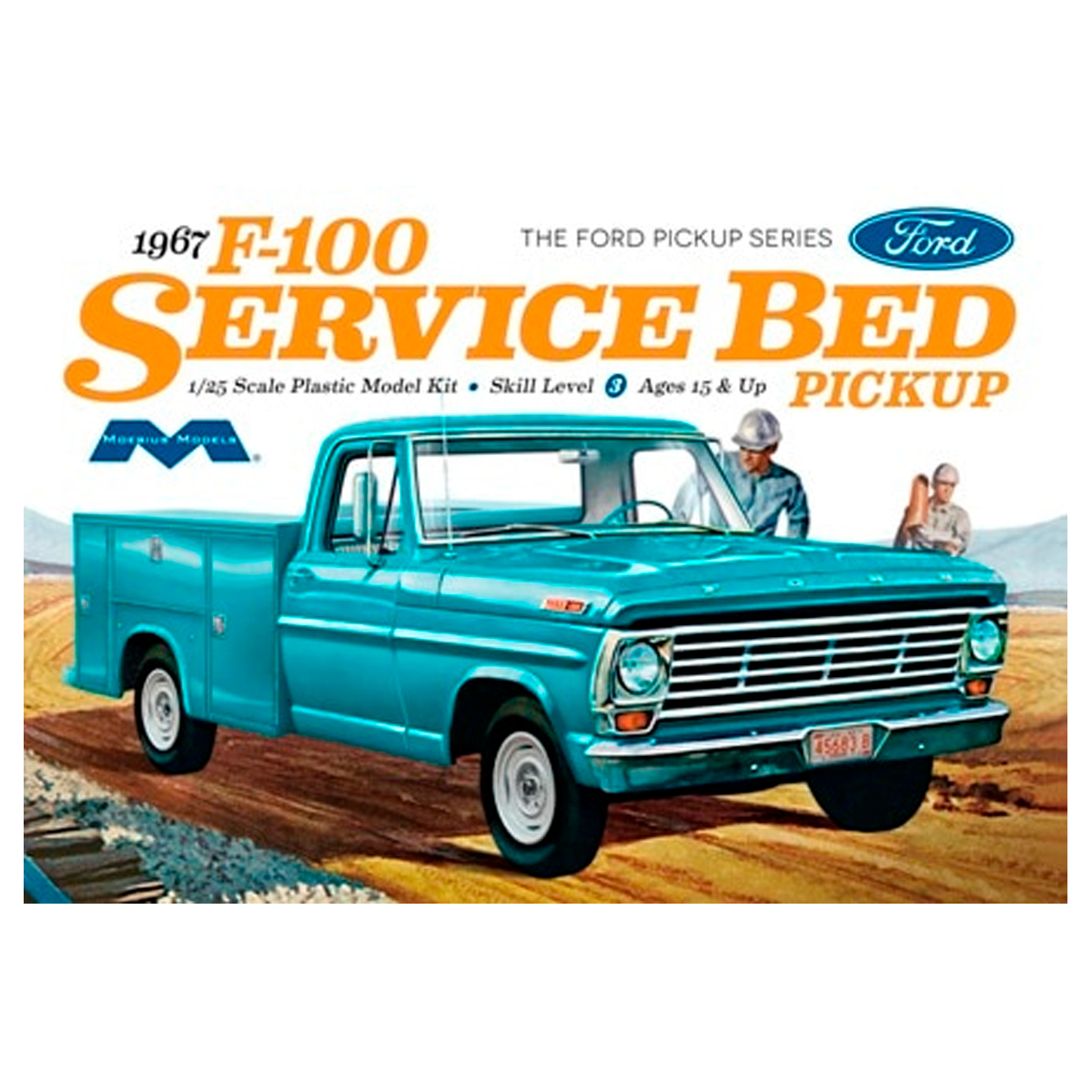 1/25 1967 Ford F-100 Service Bed
