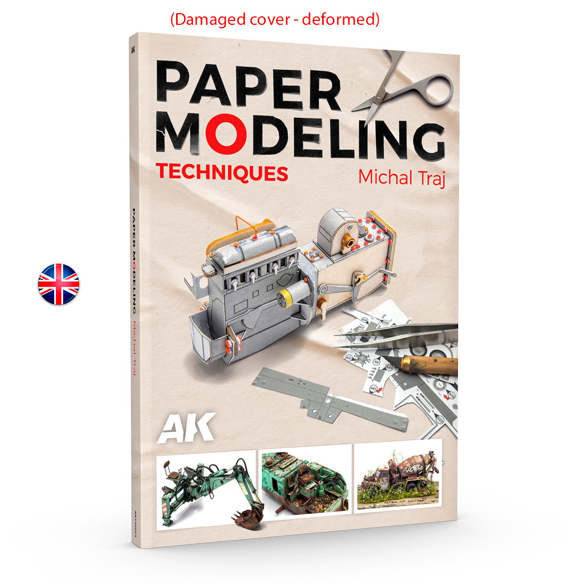 PAPER MODELING TECHNIQUES – MICHAL TRAJ (Damaged cover – deformed)