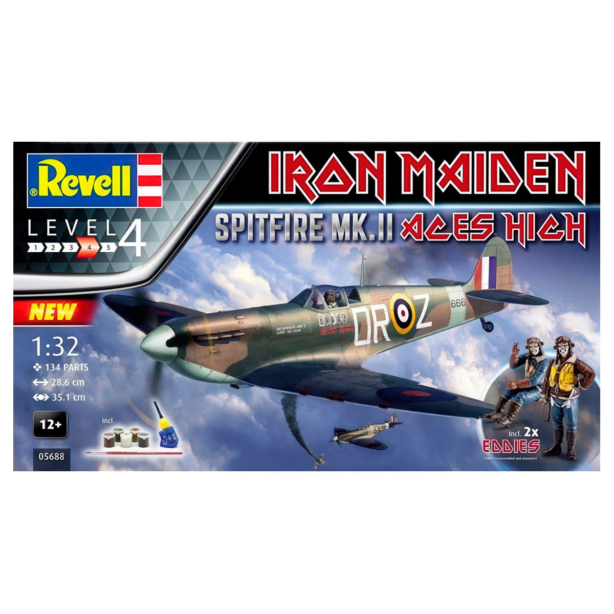 1/32 Iron Maiden Spitfire Mk.II Aces High