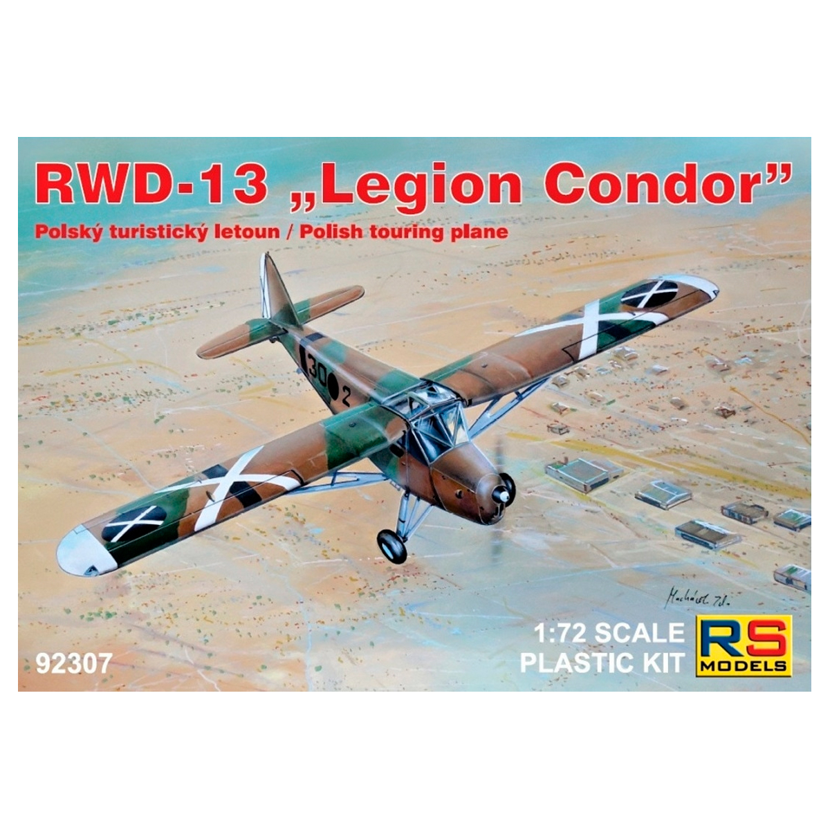 1/72 RWD-13 “Legion Condor” Polish Touring Plane