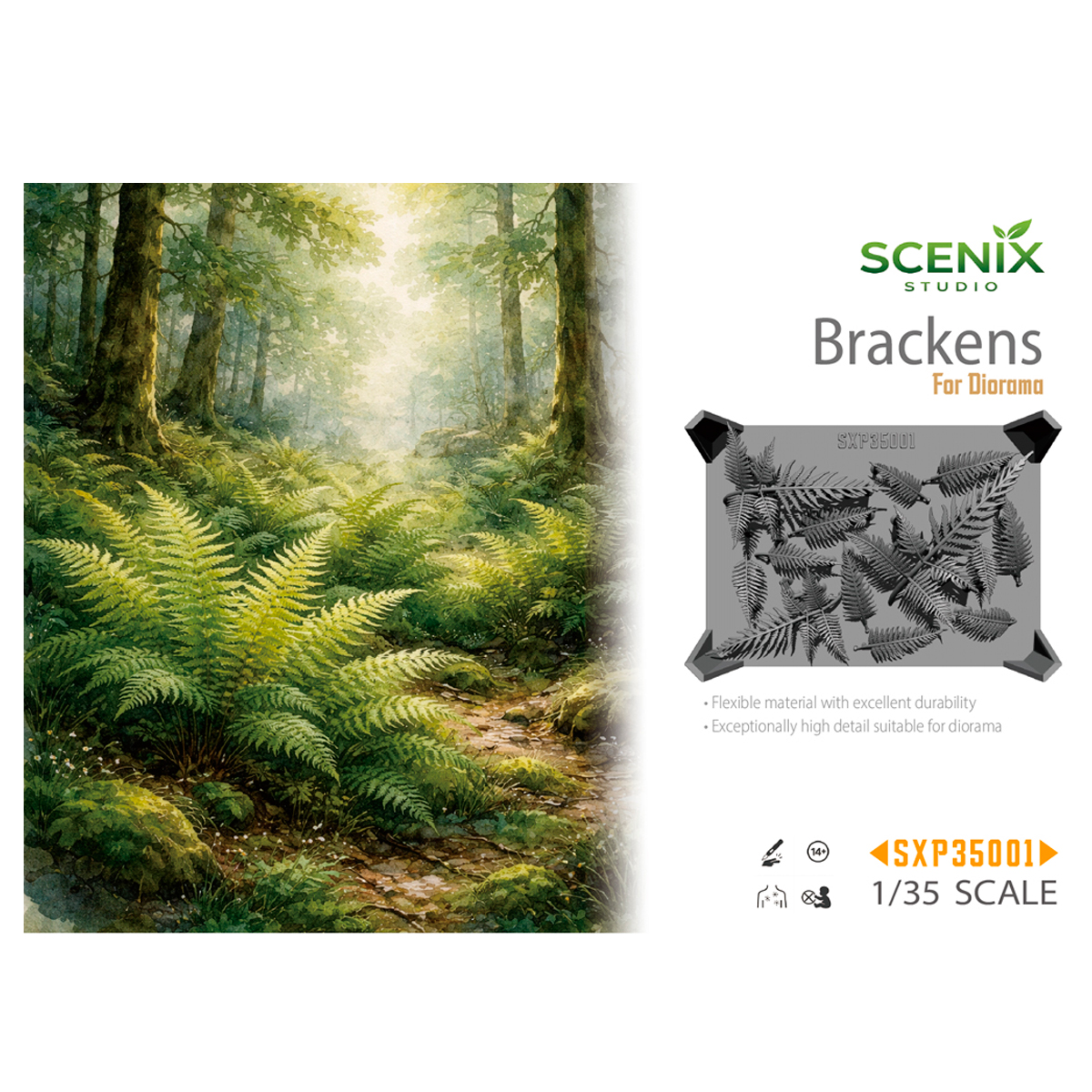 BSK Model – Bracken (for Diorama) 1/35