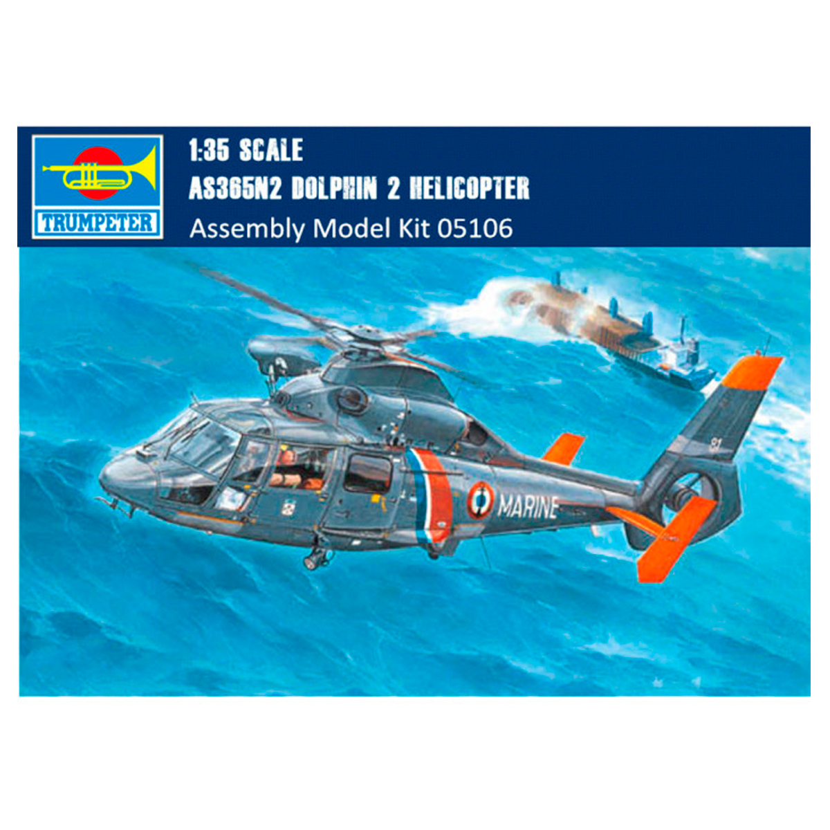 1/35 AS365N2 Dolphin 2 Helicopter
