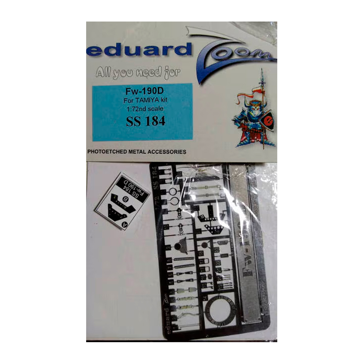 Eduard 1/72 Focke Wulf Fw 190D for Tamiya photo-etched detail set