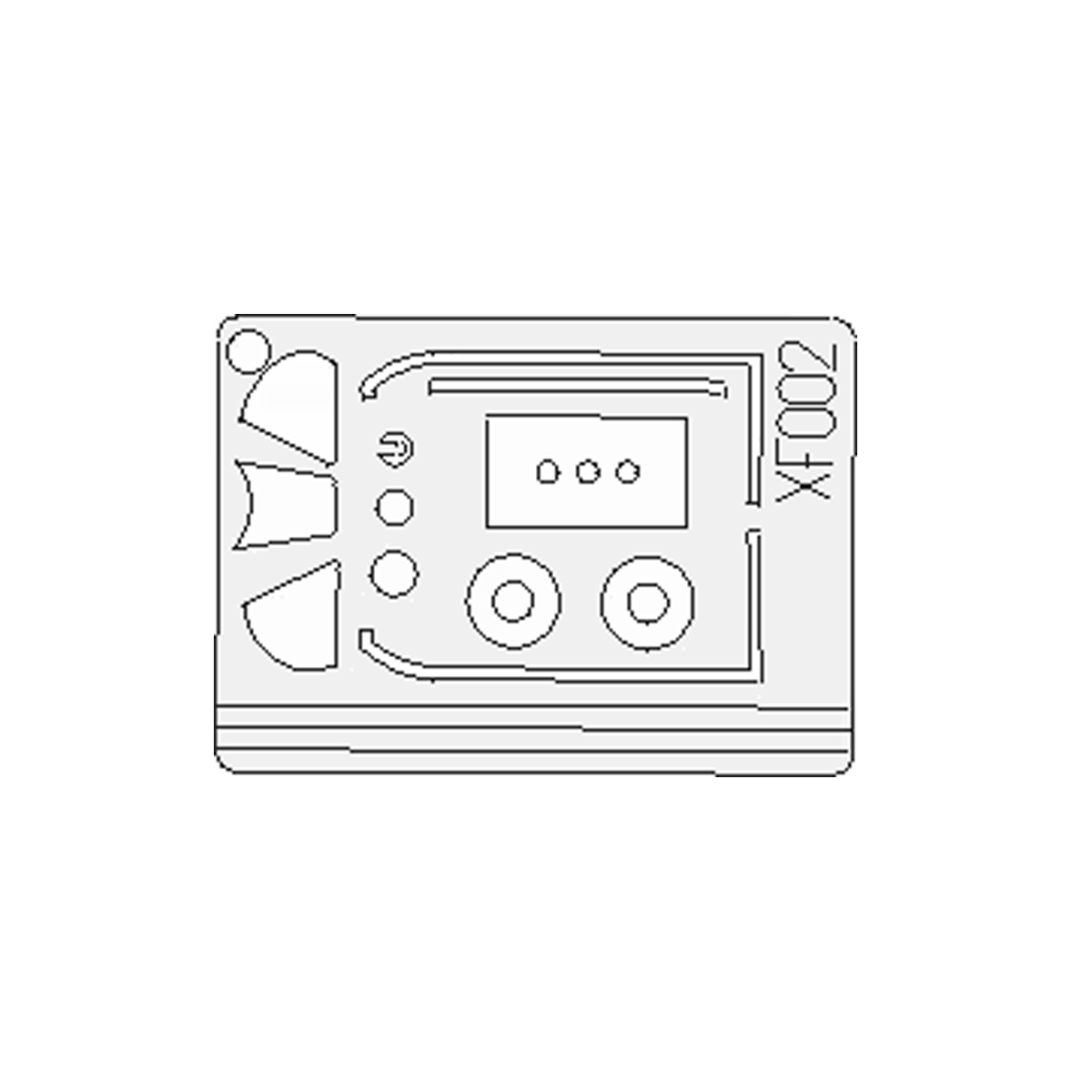 Eduard 1/48 P-51D Mustang Masking set for Tamiya