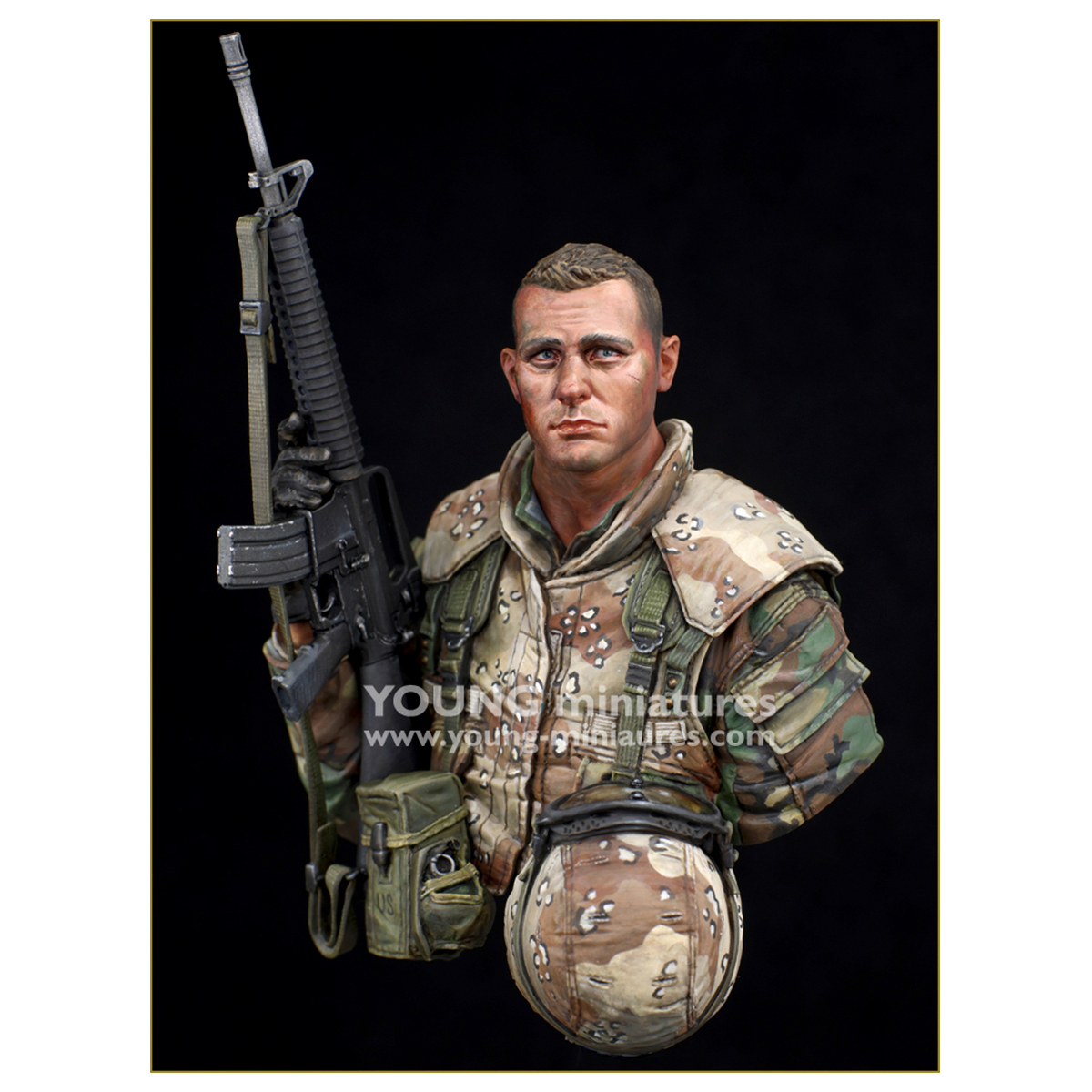 US 1st Marine Division-Al Burkan, KUWAIT 1991 1/10