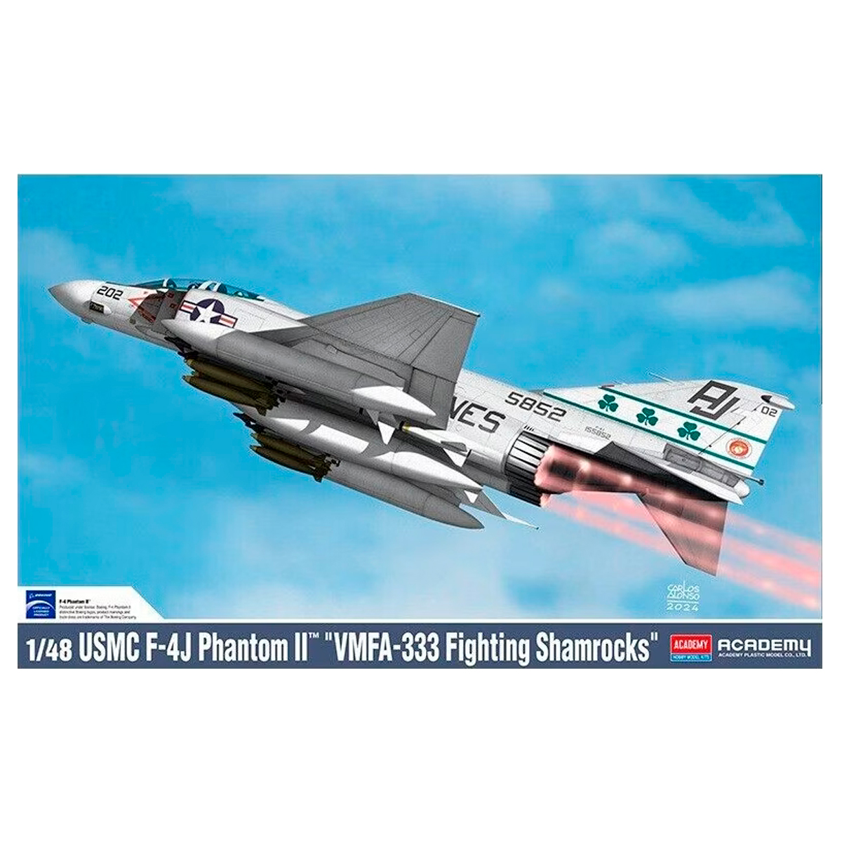 1/48 USMC F-4J Phantom II «VMFA-333 Fighting Shamrocks»