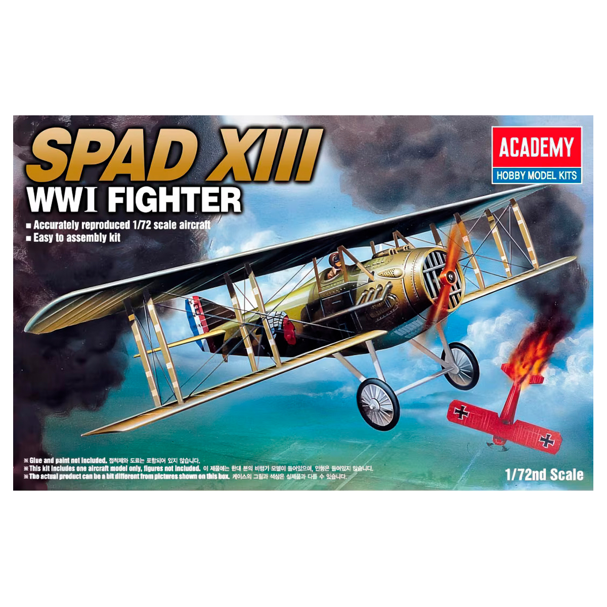 1/72 Spad XIII WWI Fighter
