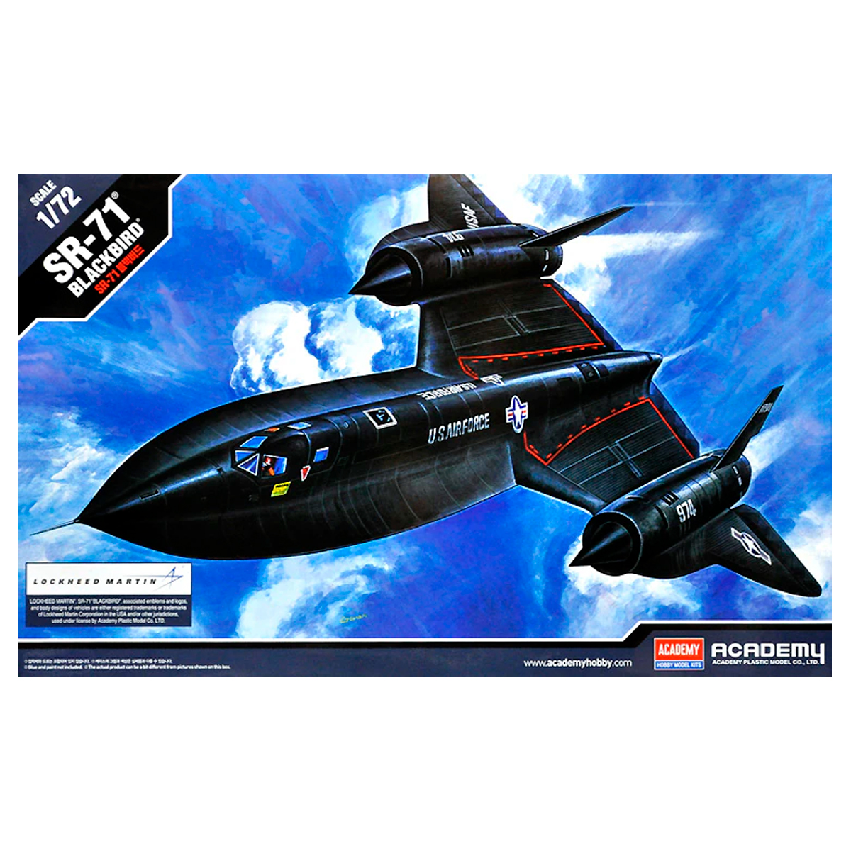 1/72 SR-71 Blackbird