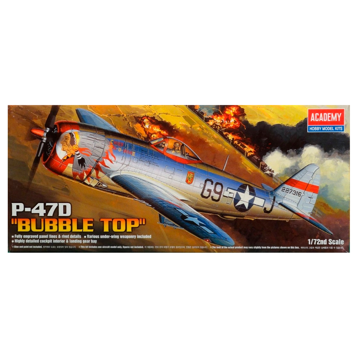 1/72 P-47D Bubble Top