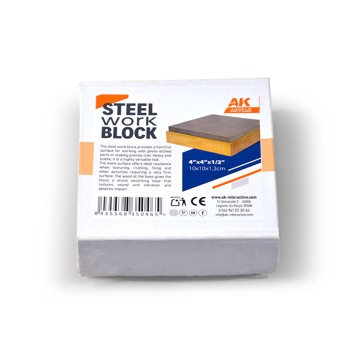 STEEL WORK BLOCK – BLOQUE DE ACERO