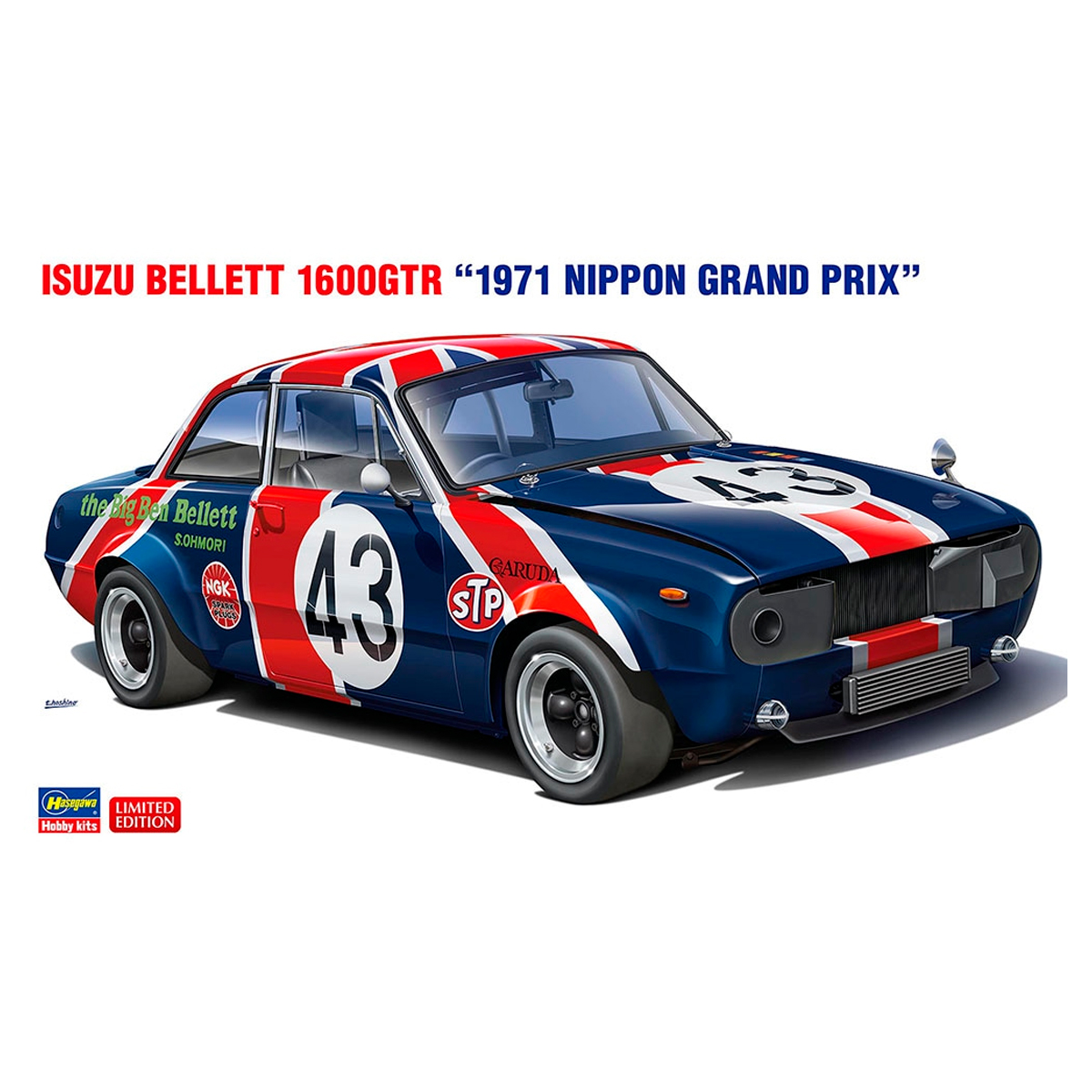 1/24 Isuzu Bellett 1600GTR «1971 Nippon Grand Prix» Limited Edition