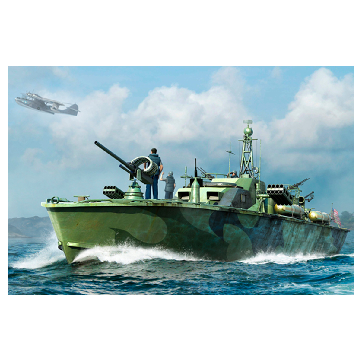 1/48 Elco 80 Motor Patrol Torpedo Boat Late Type