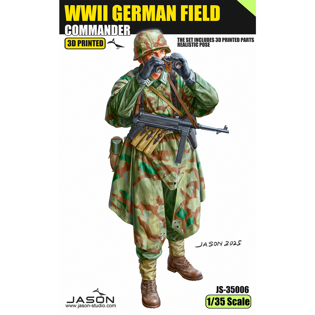 1/35 WWII German Field Commander